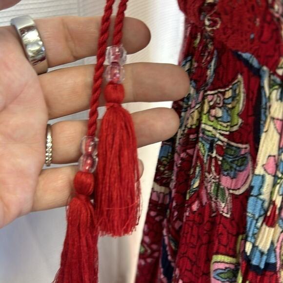 Vibrant Bila Patchwork & Floral Dress - Size Small - Picture 10 of 11